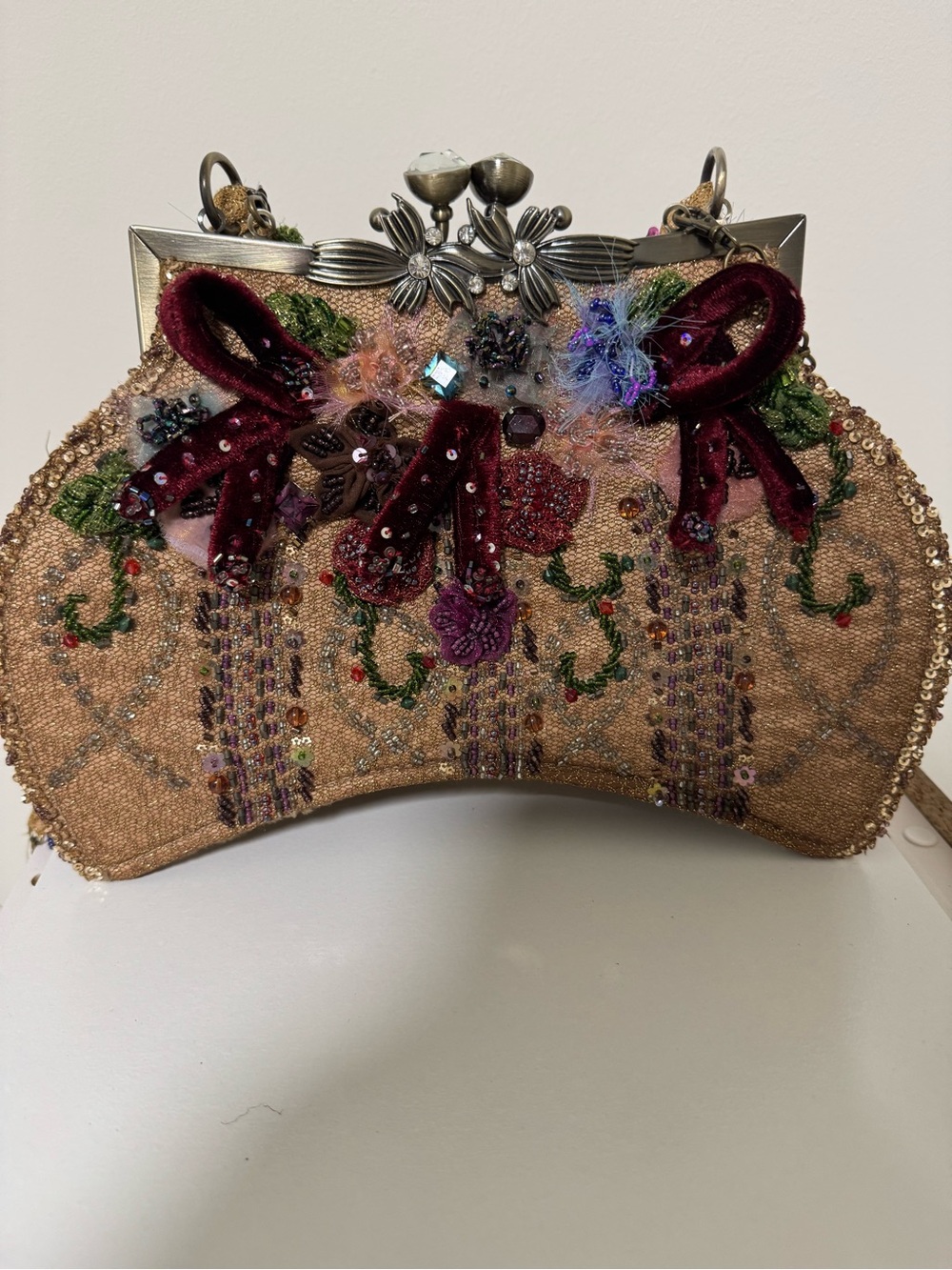 Vintage Mary Frances Purse